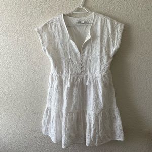 Vineyard Vines Island Eyelet Tiered Dress